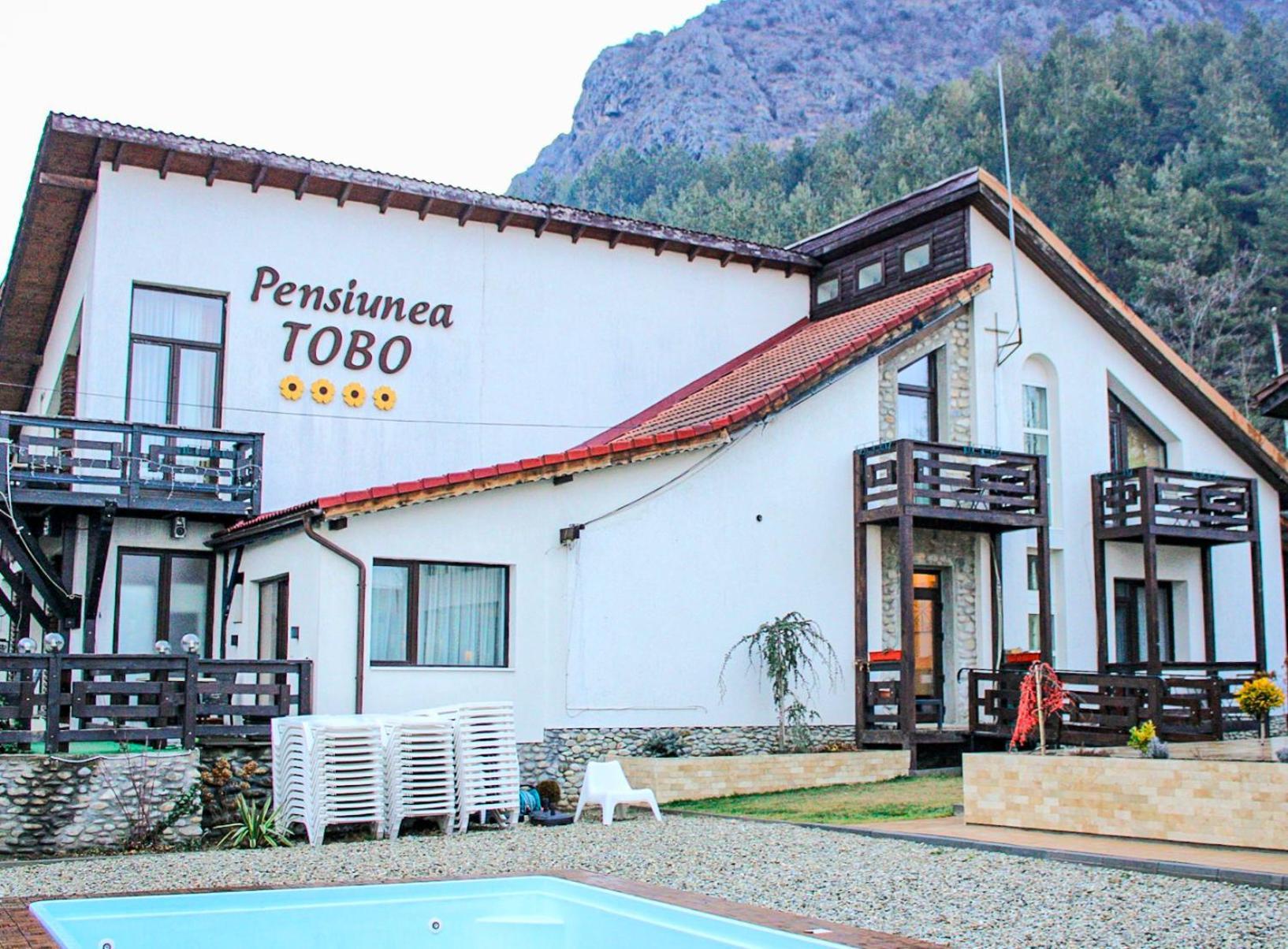 Pensiunea Tobo Baia de Fier Kültér fotó